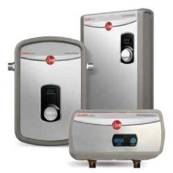 Calefones instantáneos eléctricos RTEX